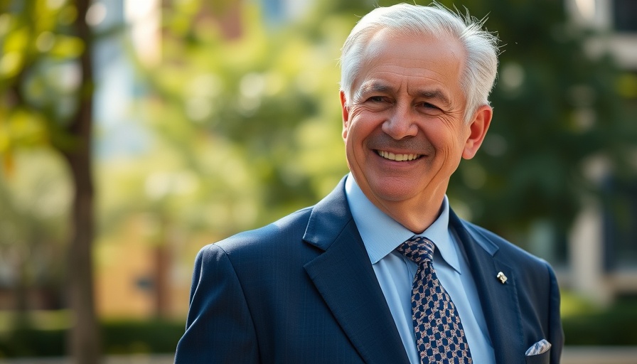 U.S. government figure with confident smile in professional attire