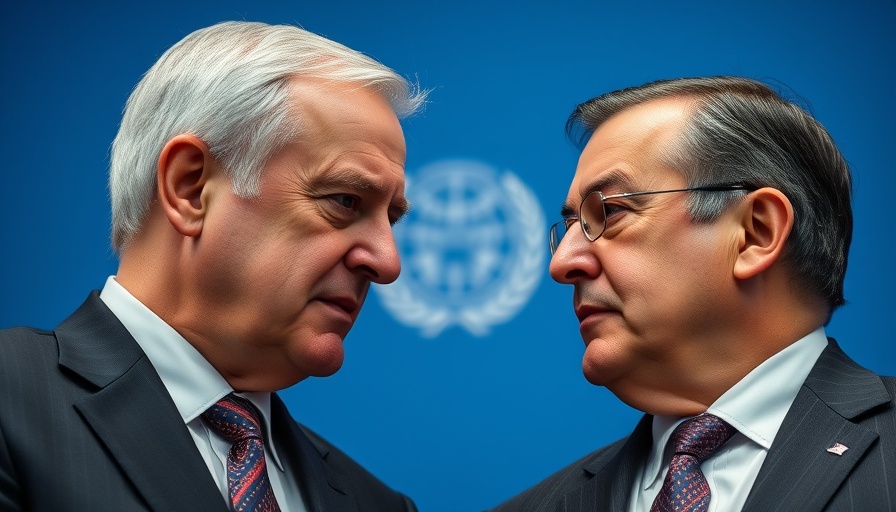 Two leaders at a summit amid Ukraine deal discussions.