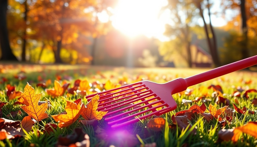 Stop raking leaves this fall: rake on vibrant autumn leaves.