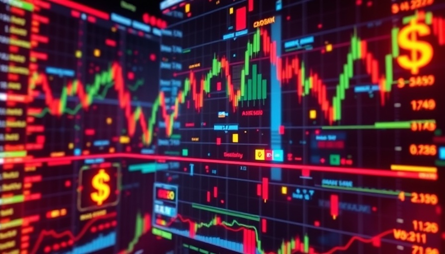 Futuristic financial charts symbolizing Tesla CEO pay package.