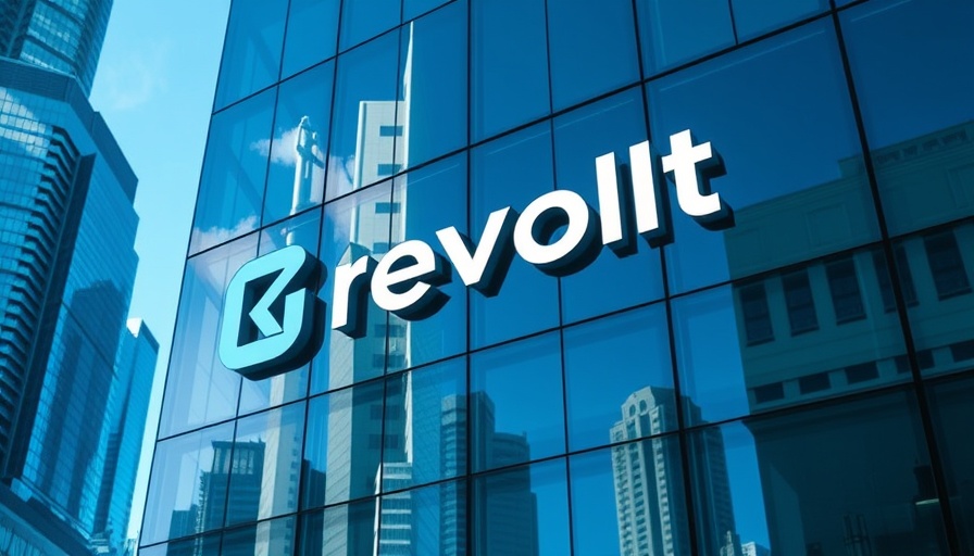 Revolut building showcasing corporate headquarters