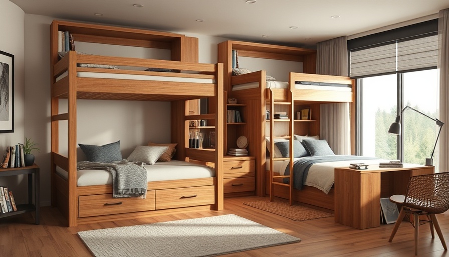 Innovative bunk bed design ideas 2025 in stylish rooms.