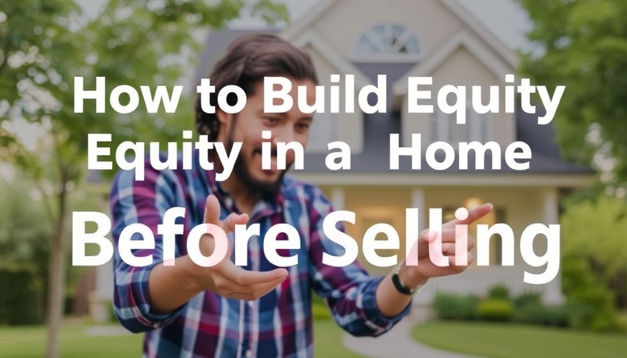 How to Build Equity in a Home Before Selling