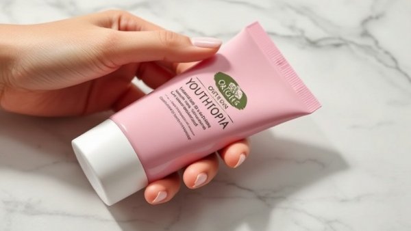 Origins Youthtopia Cleansing Balm held on a marble background.