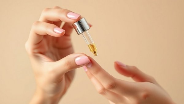 Close-up of hands with serum dropper - when to start using retinoids