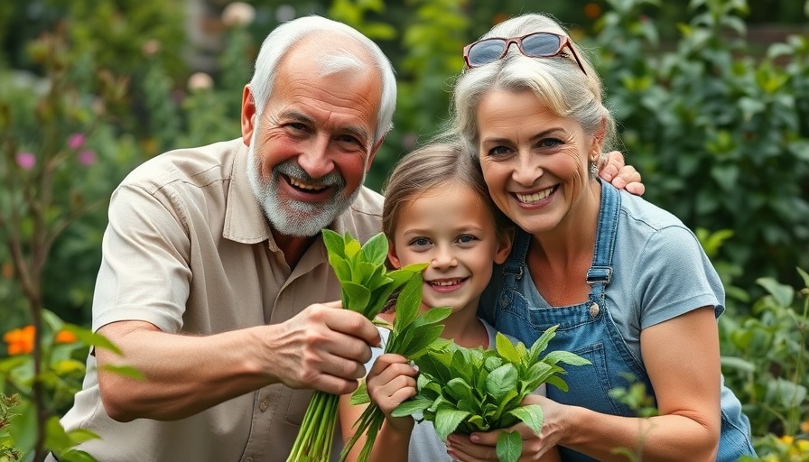 Words of encouragement for your granddaughter while gardening.