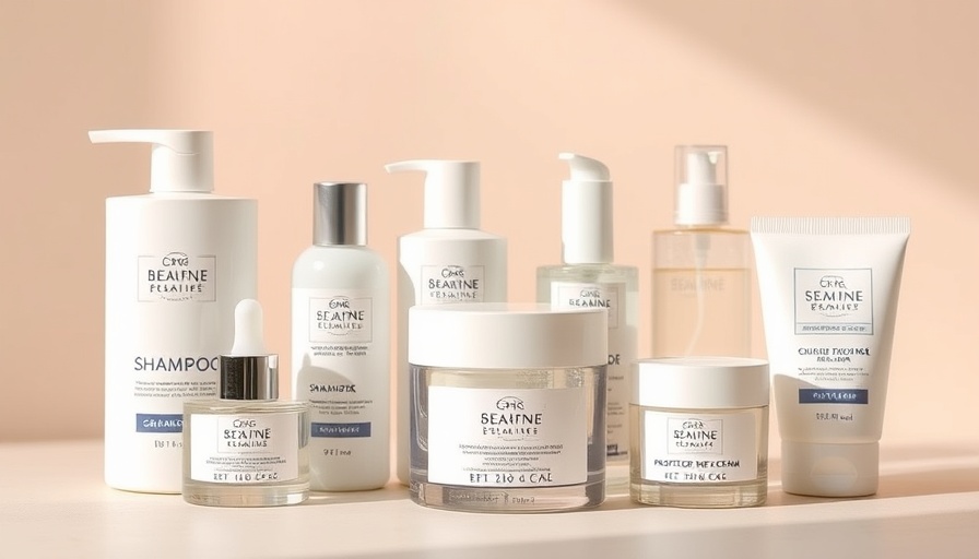 Best Beauty Products on Amazon featuring shampoo, eye cream, and cream.