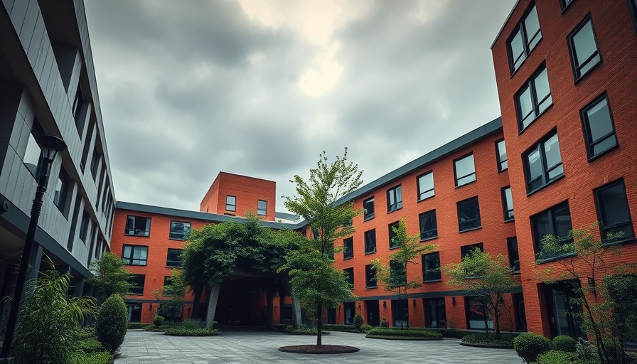 Alan Turing Institute leadership crisis: modern architecture with overcast sky.