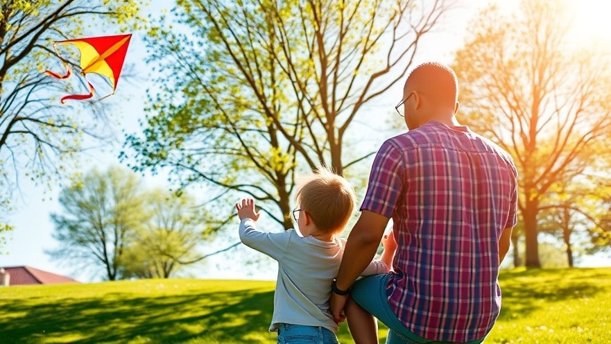 Parent and child enjoying a sunny park, illustrating Maryland parenting insights on balancing passion and practicality.