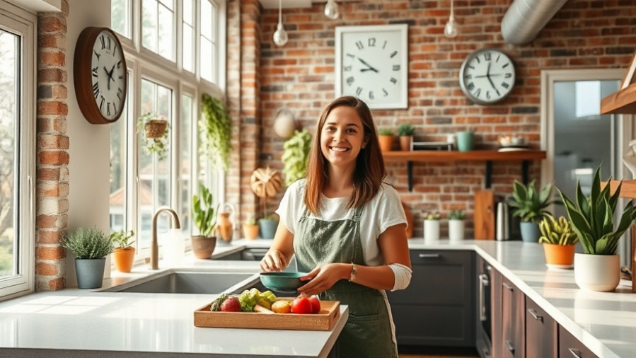 Bright contemporary kitchen showcasing storm-ready kitchens for hurricane preparedness.