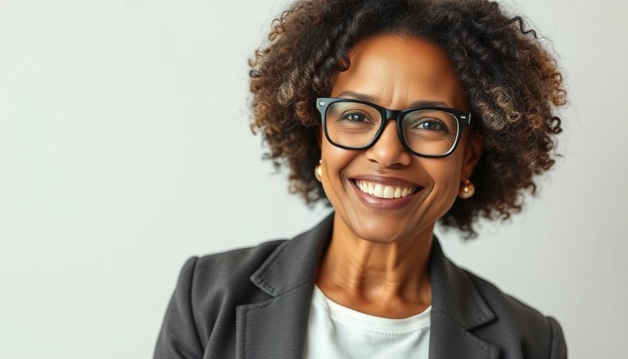 Confident older woman smiling, promoting doctor-approved habits for longevity.