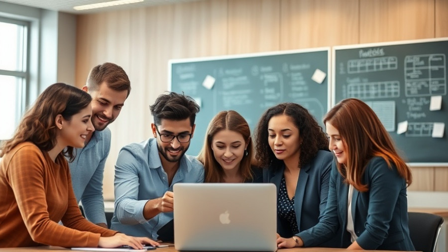 Young professionals discuss energy-based scheduling in office setting.
