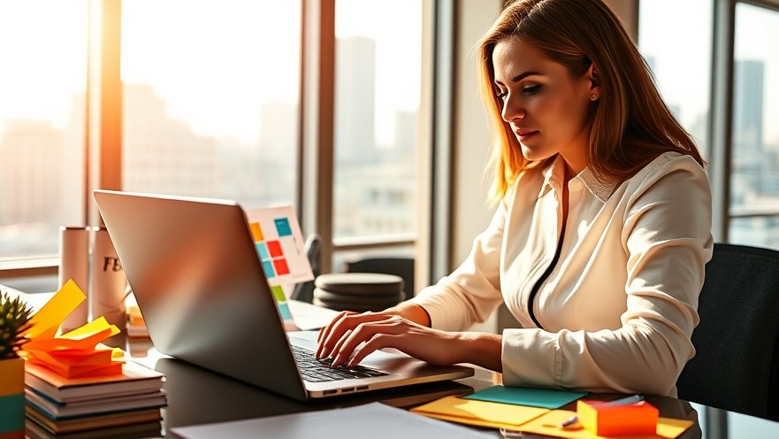 Busy professional using productivity tools and scheduling techniques for effective time management.
