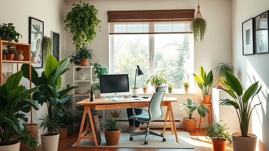 Cozy home office highlighting remote job opportunities for work-life balance.