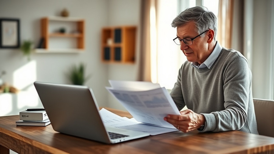 Senior couple discussing Home Equity Strategies in a bright modern setting.
