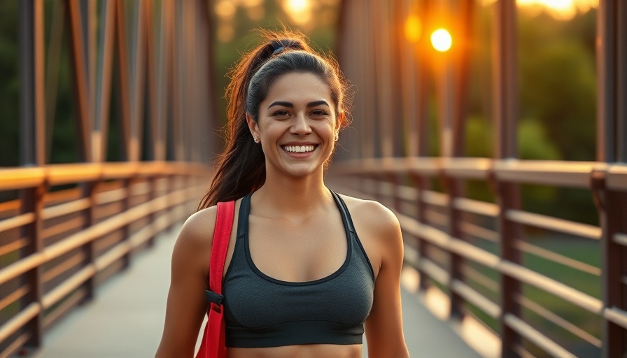 Confident young woman embracing body neutrality while walking outdoors.