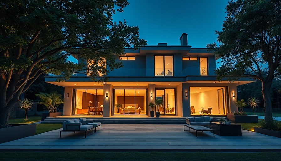 Elegant home exterior at night, Secrets to a More Comfortable and Organized Home.