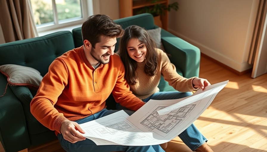 Young couple negotiating new construction home price.