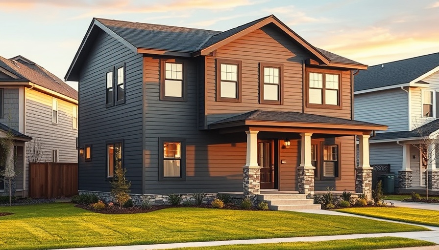 Modern suburban house representing gift tax on property.