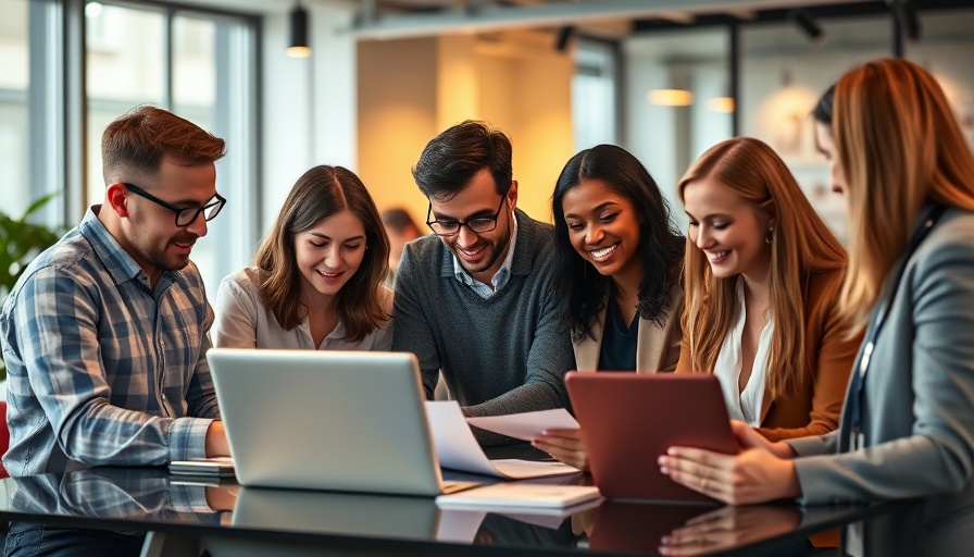 Professionals engaged in strategic planning for 2025 in a collaborative setting.