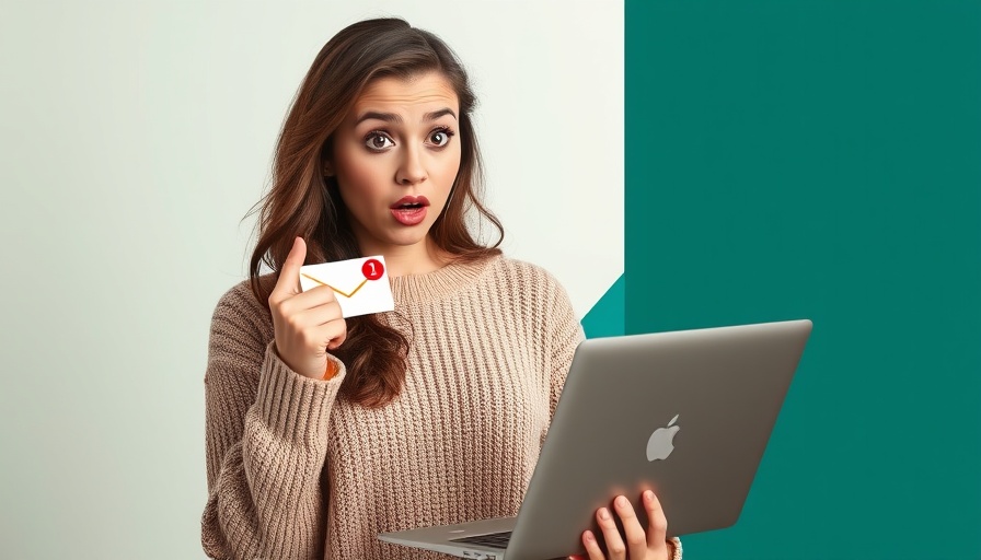 Excited woman receives re-engagement email notification