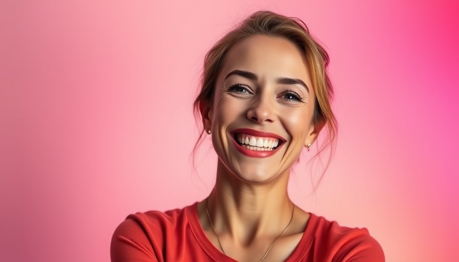 Smiling woman with text overlay for scheduling YouTube Shorts effectively.