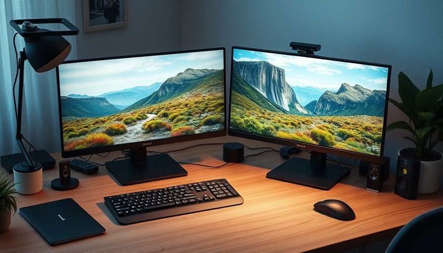 Minimalist workspace setup for creating content with ADHD.