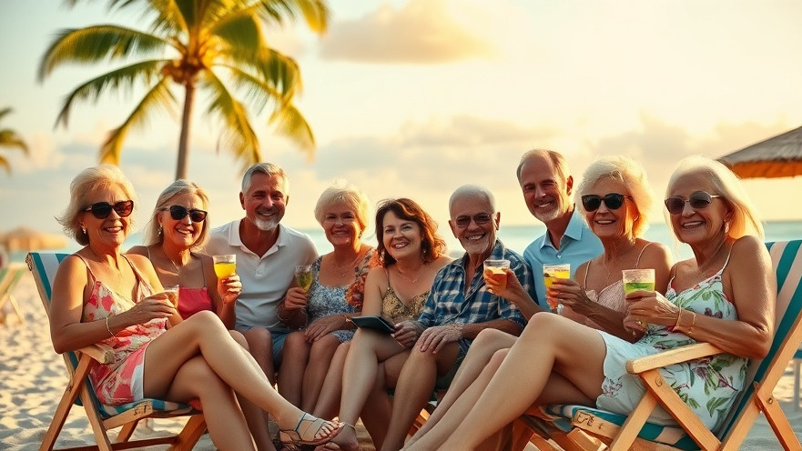 Celebrating IRS exceptions for retirement planning on a sunny beach.