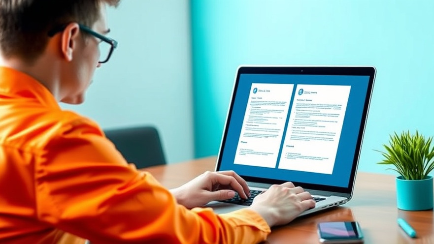 A professional analyzing SEO strategies for content optimization on a laptop.