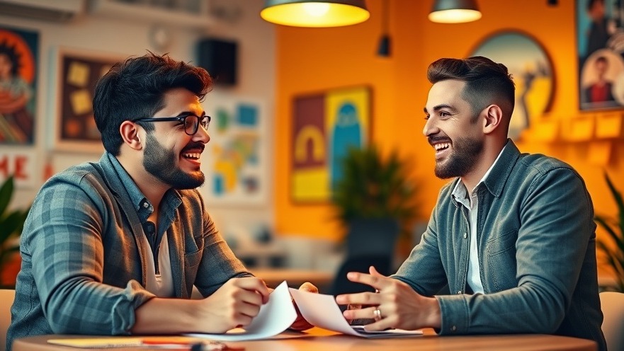 Small business owners brainstorming vibrant workplace habits for better employee engagement.