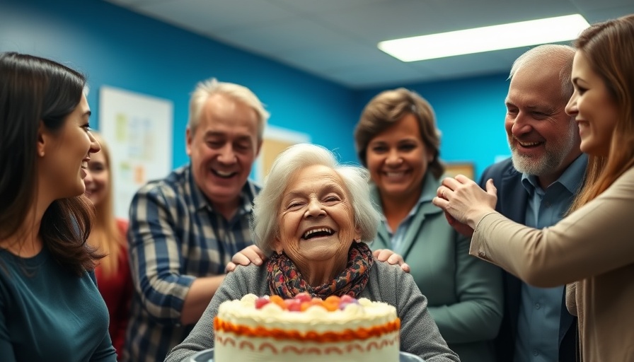 Joyful retirement celebration at Bayshore Home Care, emphasizing legacy of care in Pinellas County.