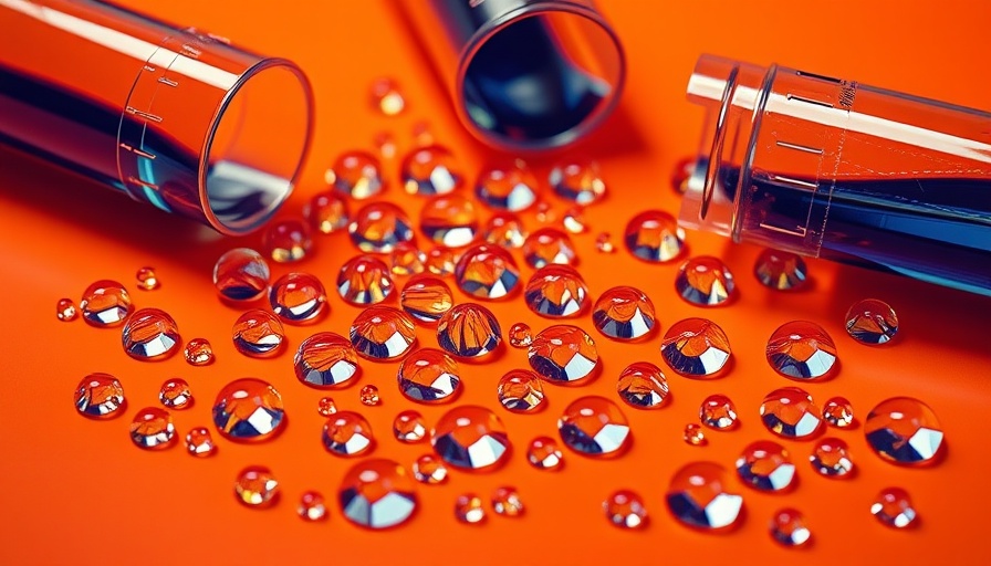 Mercury droplets from broken test tubes, increase mercury emissions.