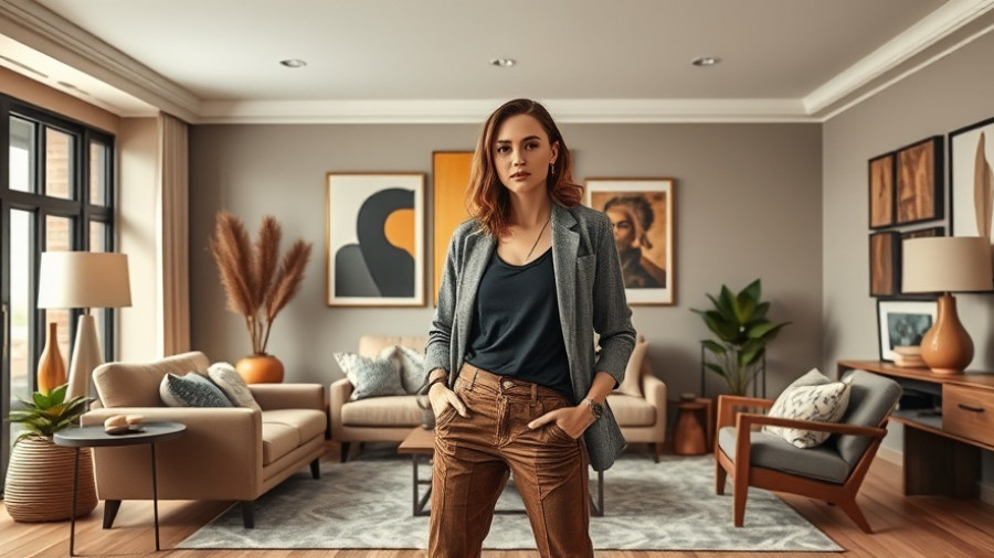 Jess' Art Filled Living Room Reveal with modern decor and eclectic art.