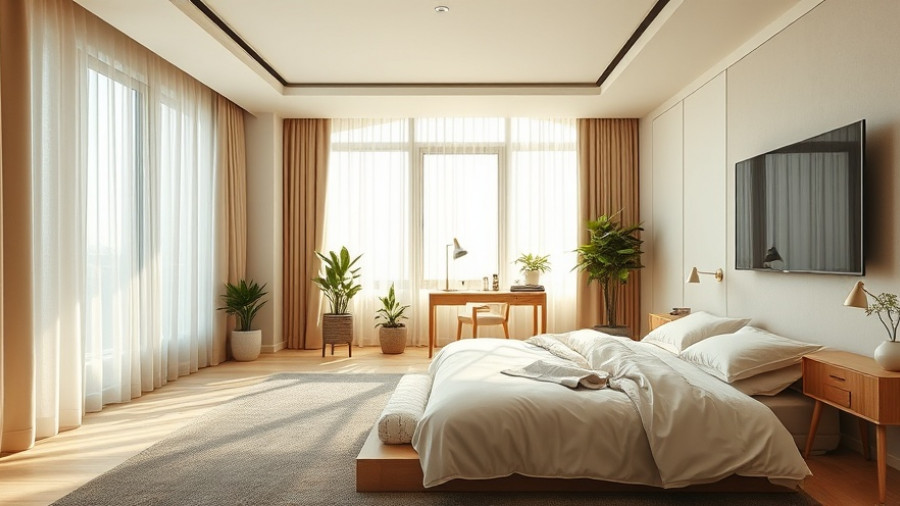 Creating a cool bedroom in Dubai with modern minimalist design.