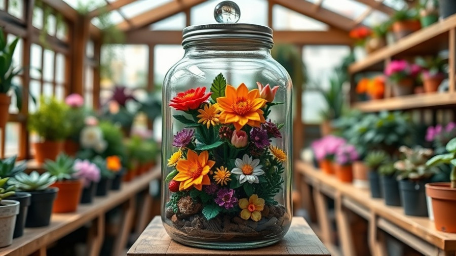 LEGO Botanical sets for home decor in a rustic greenhouse setting.