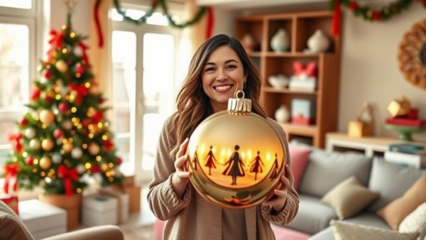 Festive holiday decor for design lovers; gifts arranged under a Christmas tree.