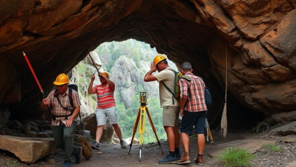 High-altitude human habitation site in Australia's rocky cave.