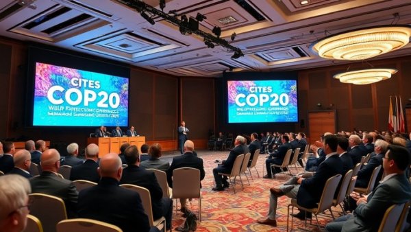 CITES COP20 Wildlife Protection Conference in Samarkand, Uzbekistan 2025.