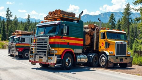 SnowRunner trucks with equipment in a realistic simulation setting