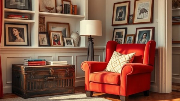 Nutrafol meal subscription review in a cozy living room setting, focusing on decor.