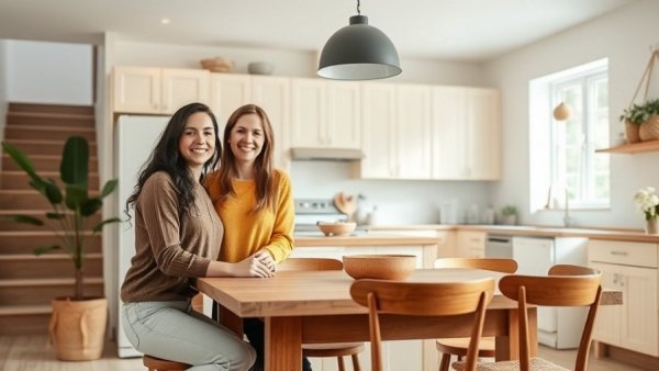 DIY IKEA cabinets kitchen transformation with modern dining area