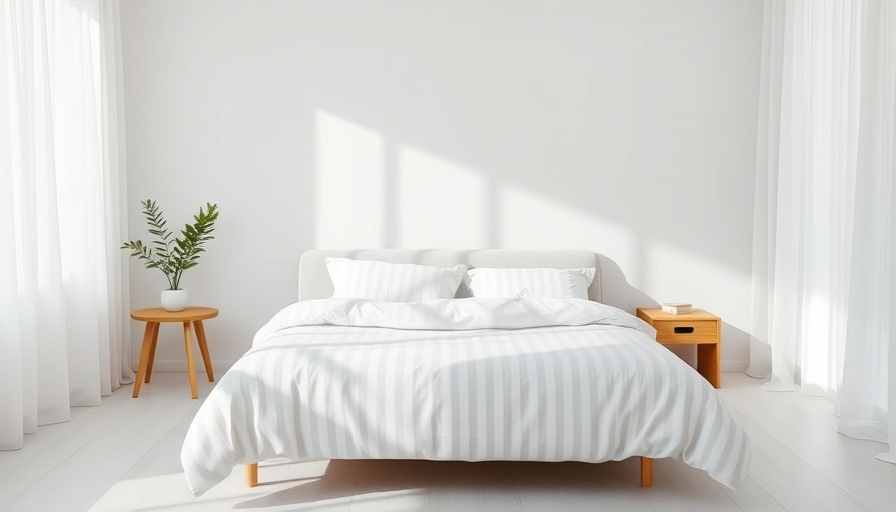 Minimalist bedroom showcasing enduring home features.