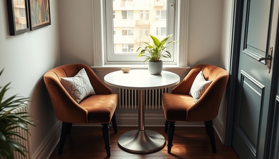 Cozy dining nook with IKEA hacks, featuring a round table and velvet chairs.