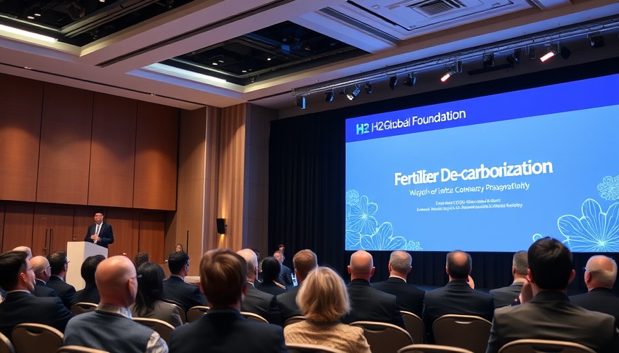 H2Global Foundation conference on fertilizer decarbonization presentation.