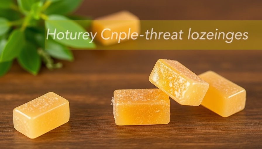 Nature’s Triple-Threat Throat Soothers: Honey Ginger Thyme Lozenges
