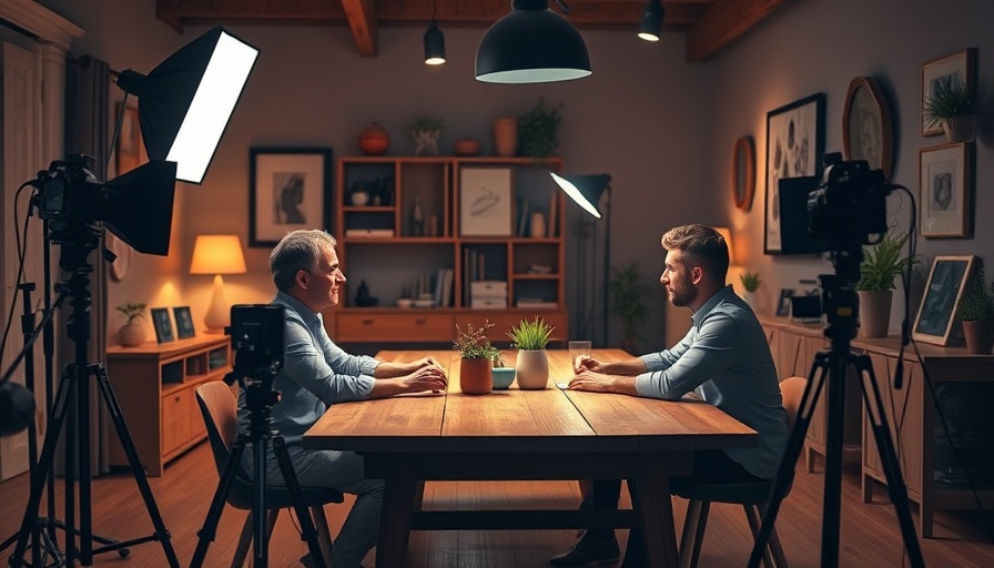Live discussion in a studio setup related to 2K Poly Coatings Cabinet Refinishing.