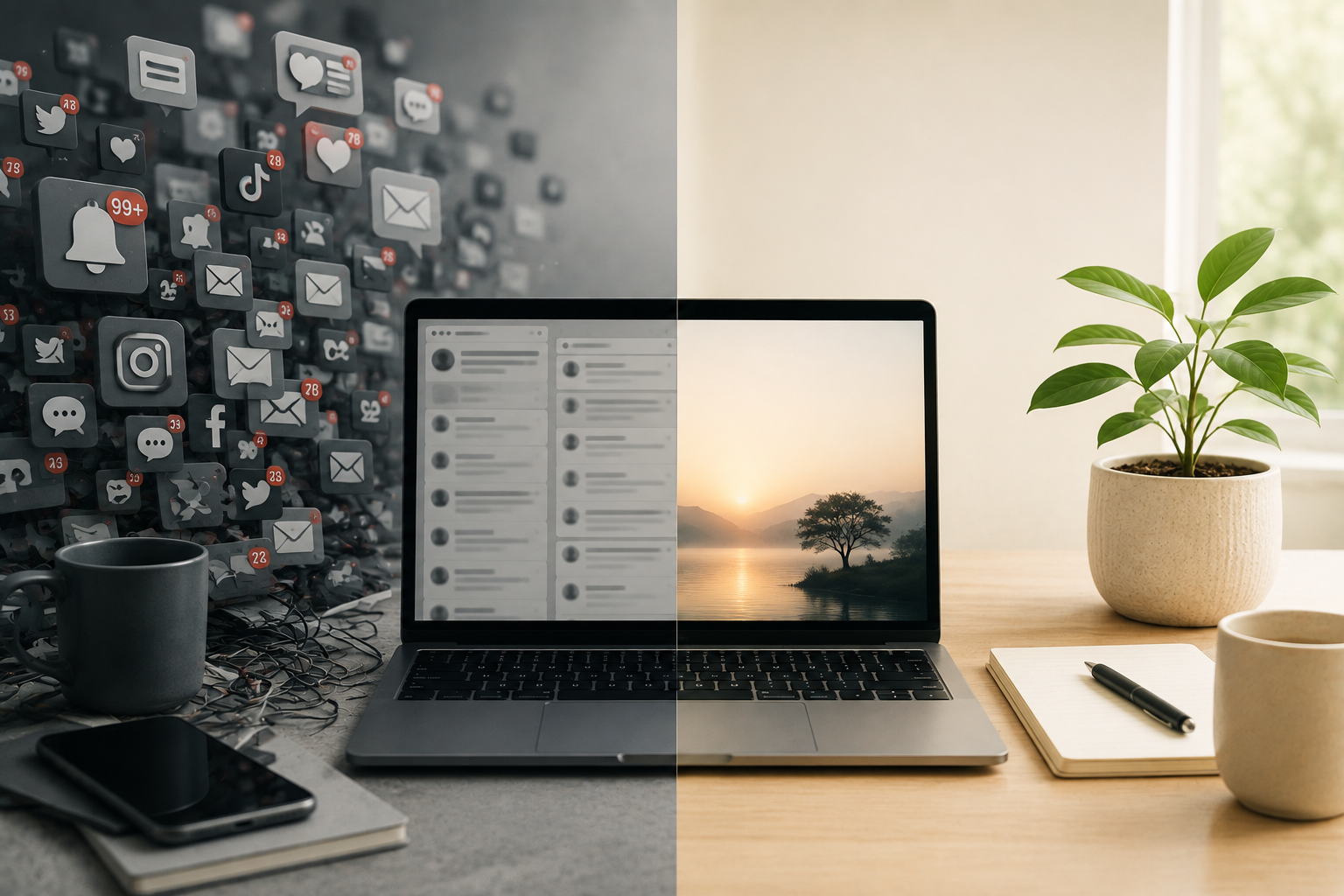 Notification Overload to Digital Calm