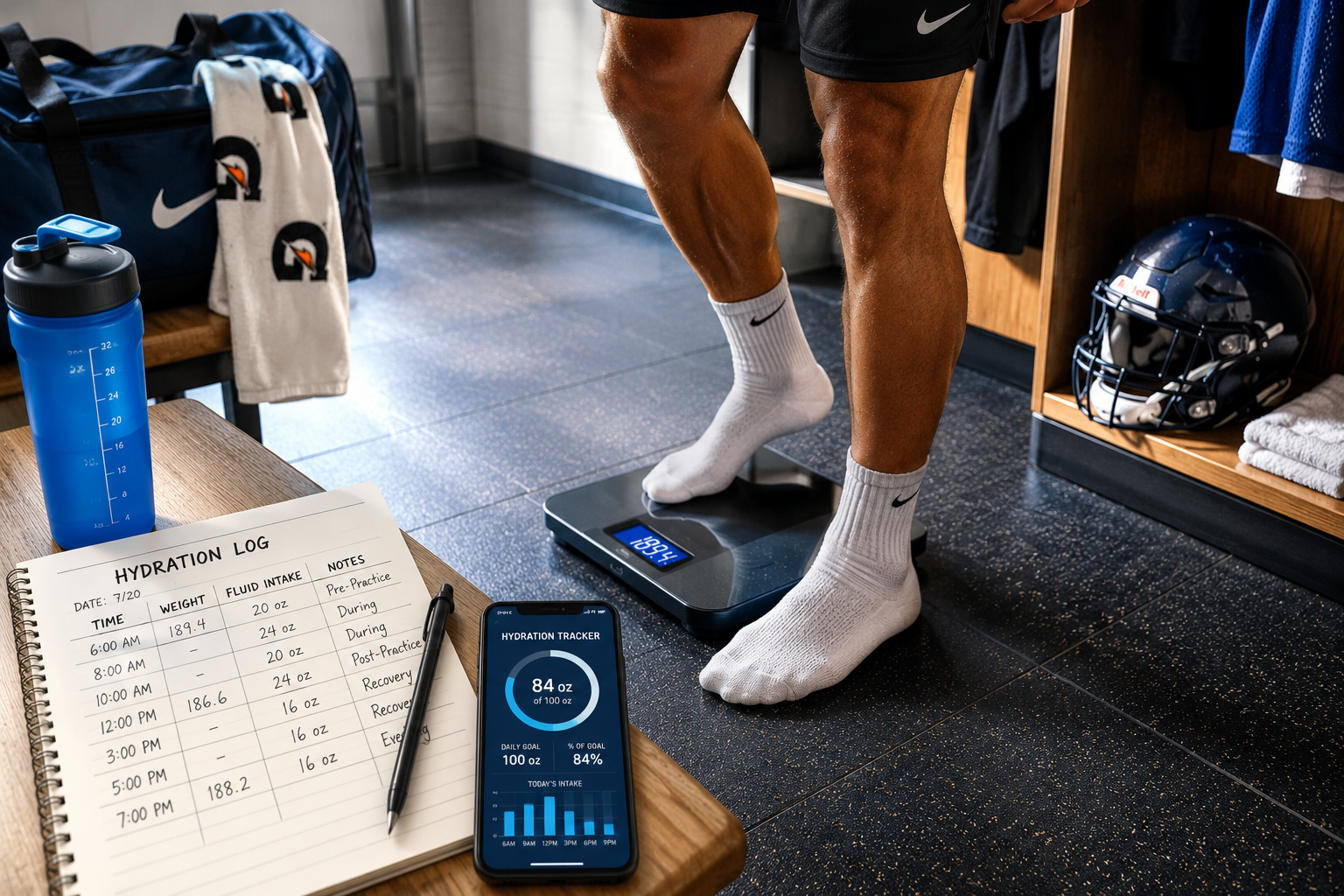 athlete sweat test