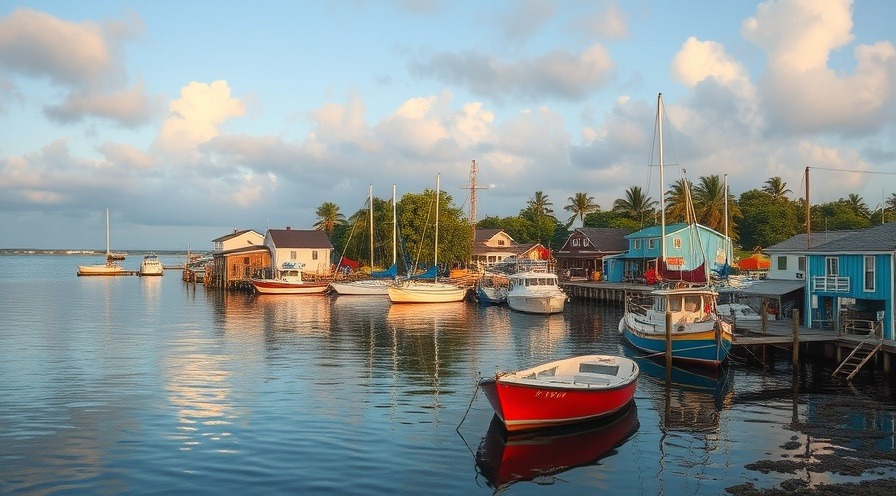 A charming fishing town Calabash with scenic coastal views.