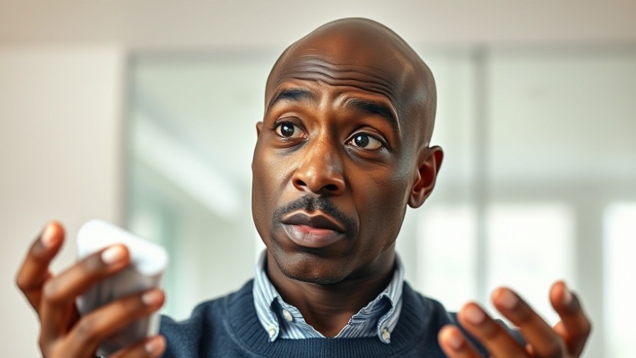 Educated middle-aged man discussing statin benefits for LDL cholesterol management.